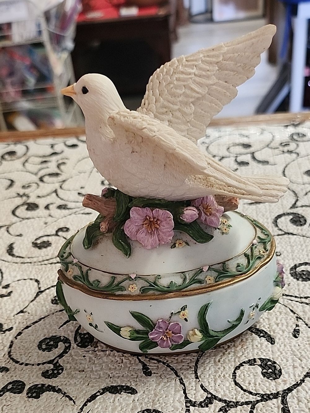 Heritage House Songbird Trinket / Music Box